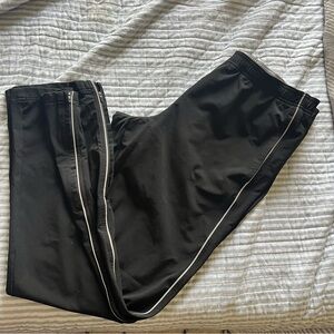 Eddie Bauer Black Pants with Reflective Stripes